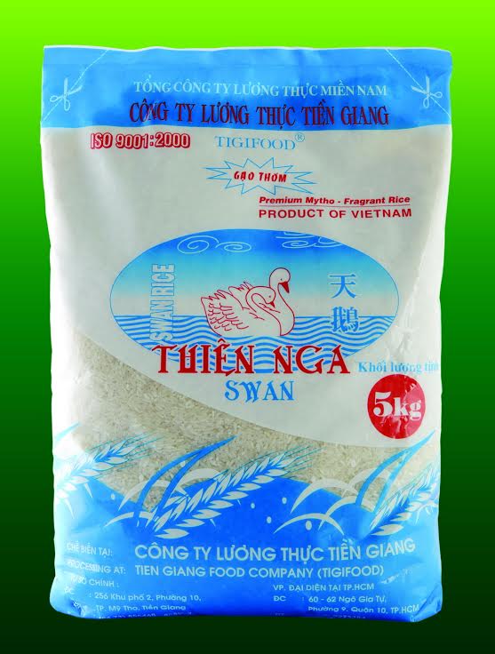 Gạo Thơm Thiên Nga - Gạo Tigifood - Công Ty Lương Thực Tiền Giang